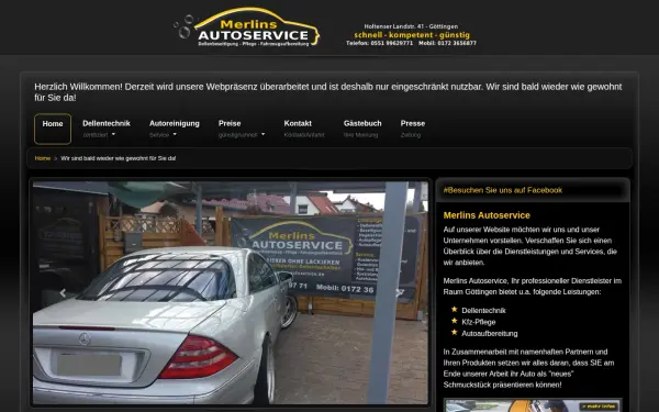 merlins-autoservice.de