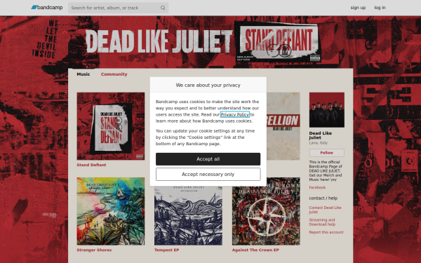 deadlikejuliethxc.bandcamp.com