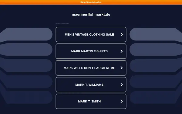 maennerflohmarkt.de