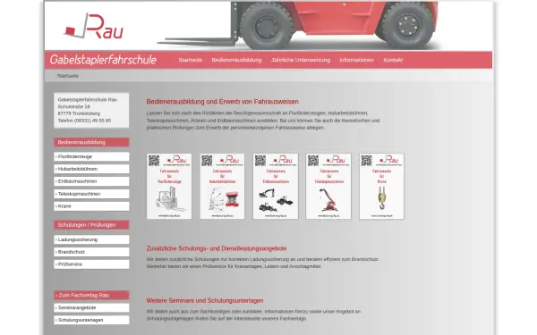 gabelstaplerfahrschule-rau.de