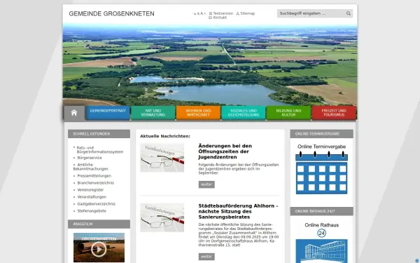 www.grossenkneten.de