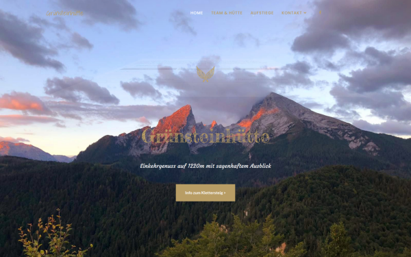 gruensteinhuette.de
