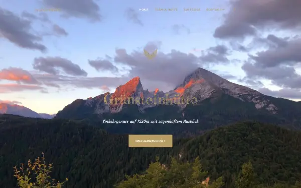 gruensteinhuette.de