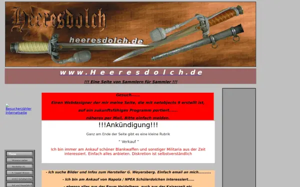 heeresdolch.de