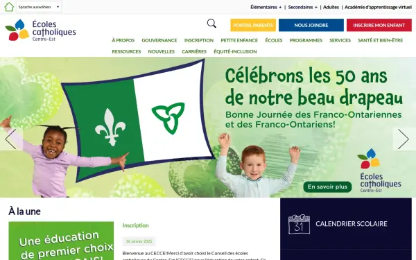www.ecolecatholique.ca