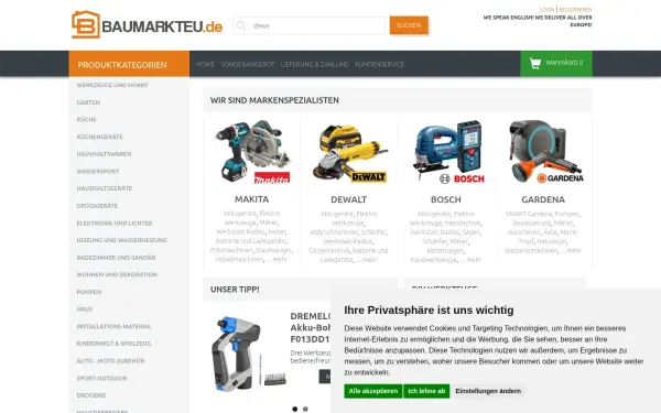 www.baumarkteu.de