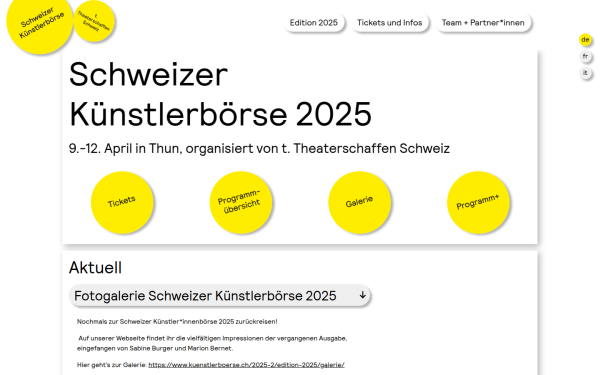 www.kuenstlerboerse.ch
