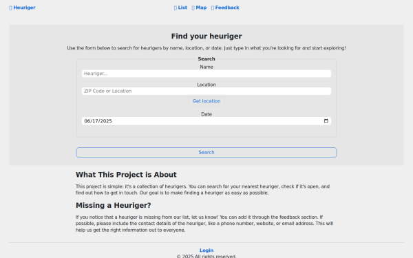 www.heuriger.app