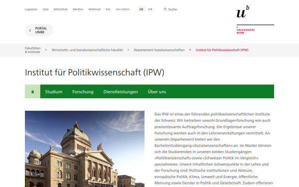 www.ipw.unibe.ch
