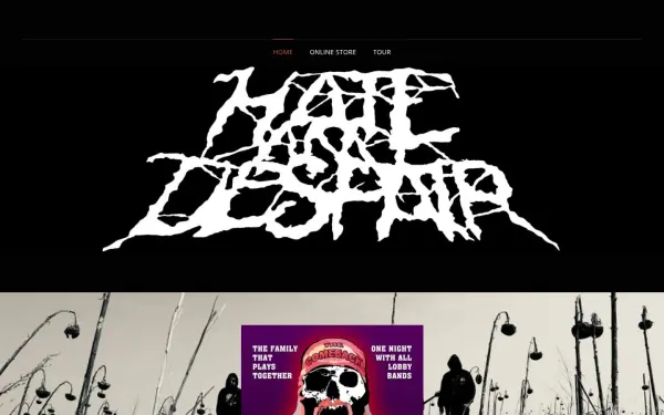 www.hate-and-despair.de