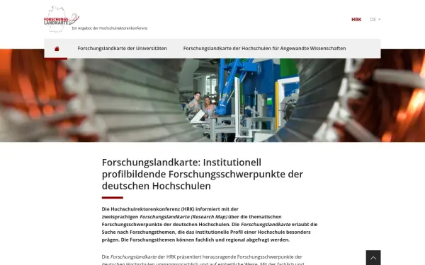 www.forschungslandkarte.de