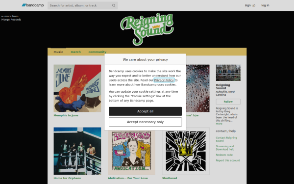 reigningsound.bandcamp.com