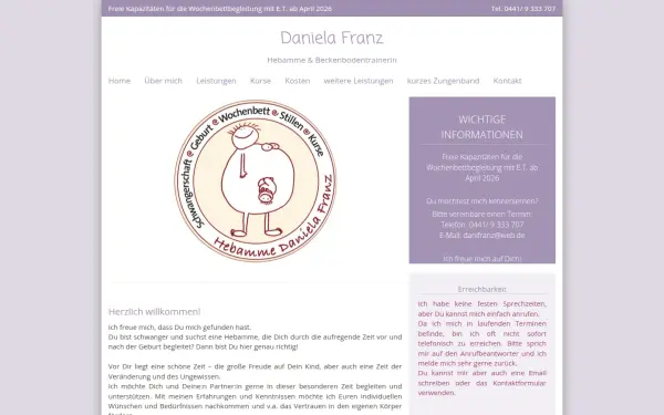 www.hebamme-danielafranz.de