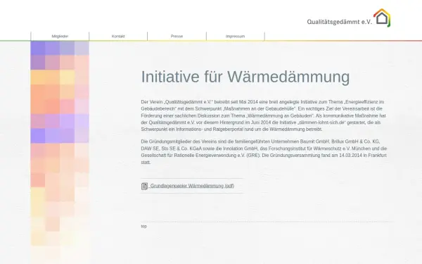 qualitaetsgedaemmt.de