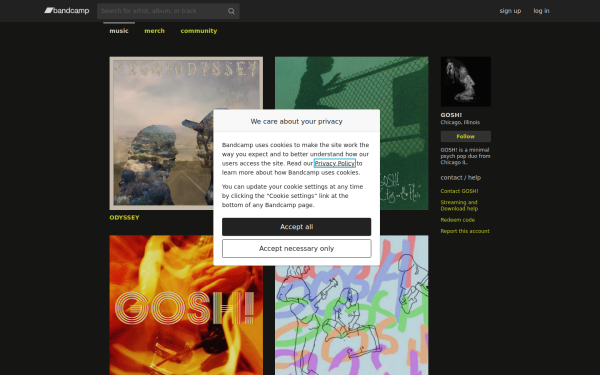 gosh1.bandcamp.com