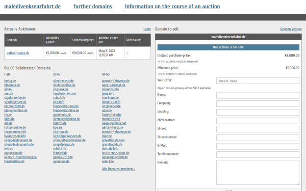 maledivenkreuzfahrt.de.domain-auktionen.info