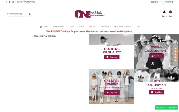 www.oneoutlet.it