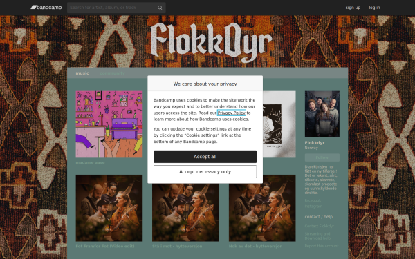 flokkdyr.bandcamp.com
