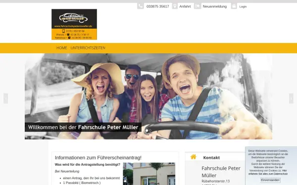www.fahrschulepetermueller.de