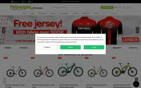 fabreguesbicicletas.com