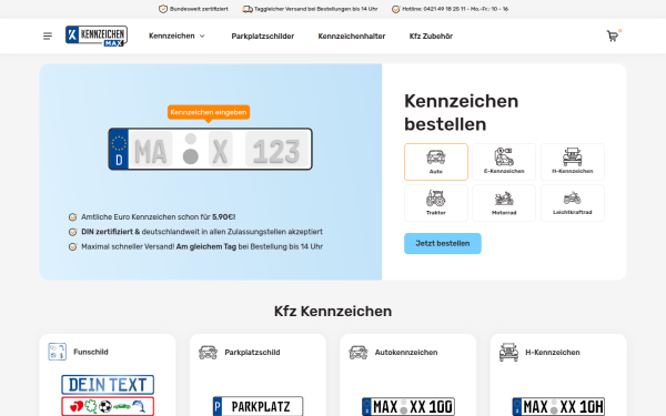 www.kennzeichenmax.de