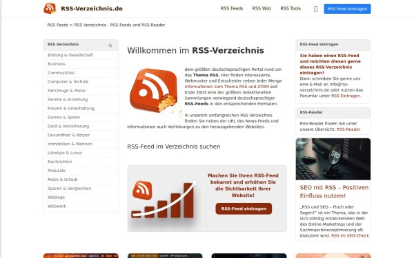 www.rss-verzeichnis.de