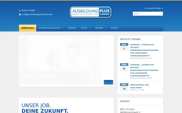 ausbildungpluskarriere.de