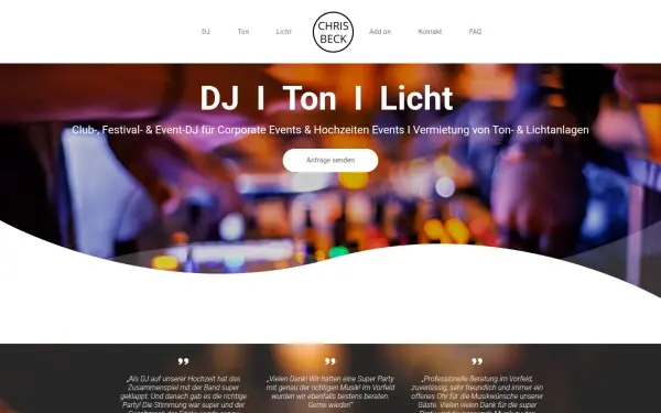djchrisbeck.de