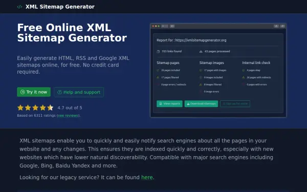 xmlsitemapgenerator.org
