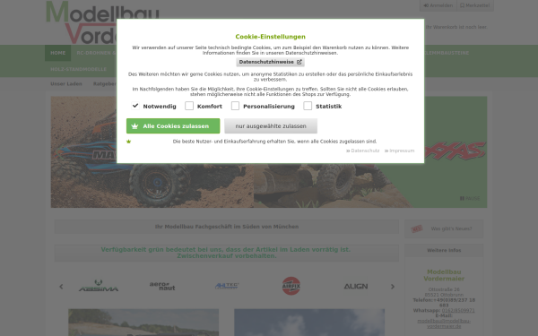 www.modellbau-vordermaier.de
