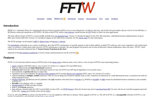 fftw.org