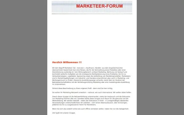 marketeer-forum.de