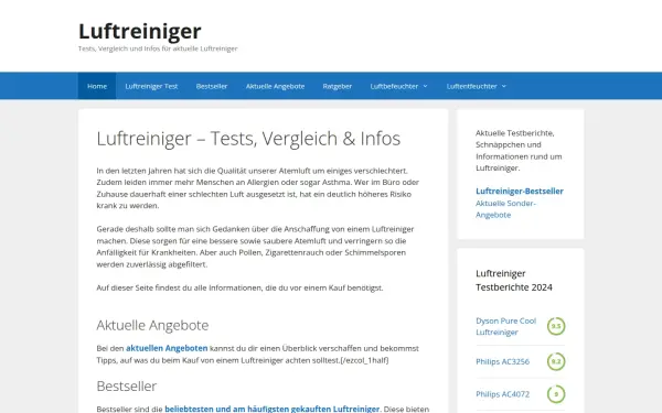 luftreiniger-vergleich.de