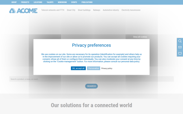 www.acome.com