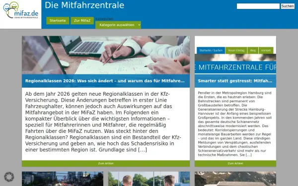 www.die-mitfahrzentrale.de