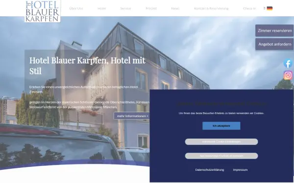 hotel-blauer-karpfen.de