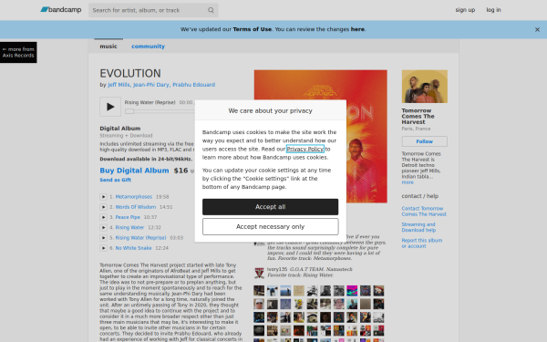 tomorrowcomestheharvest.bandcamp.com