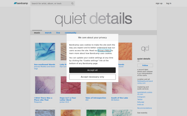 quietdetails.bandcamp.com