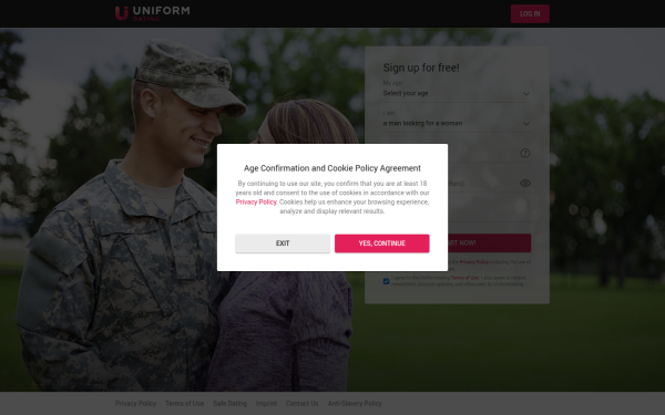 www.uniformdating.com