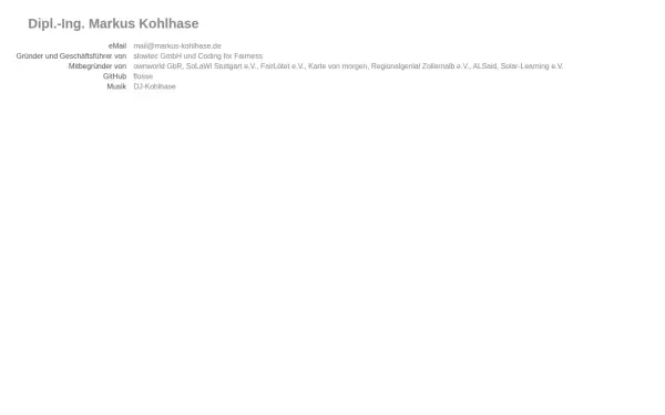 markus-kohlhase.de