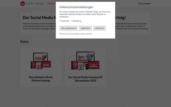 socialmediameisterclub.bjoerntantau.com