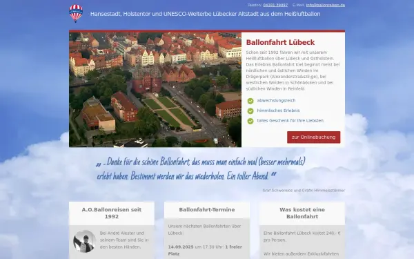 ballonfahrt-luebeck.de