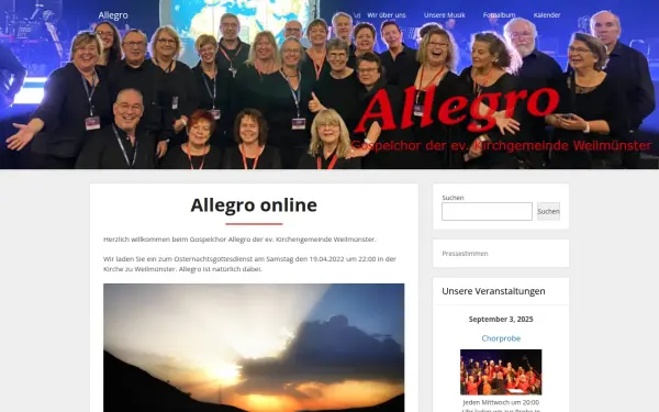 allegro-gospelchor.de