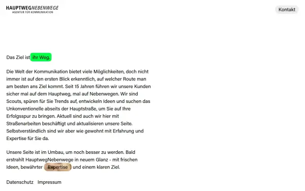 www.hauptweg-nebenwege.de