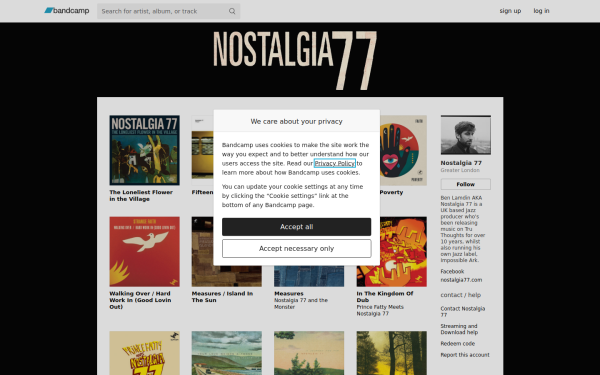 nostalgia77.bandcamp.com