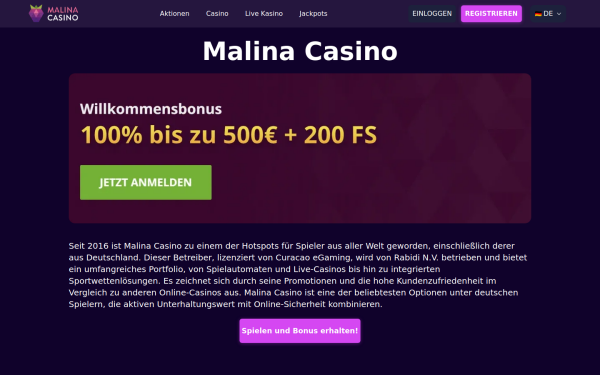 casinomalina.de