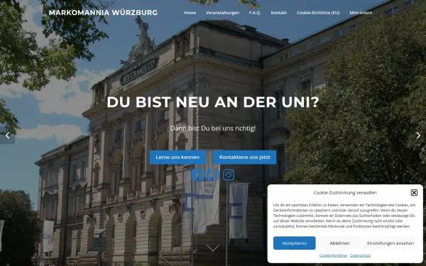 markomannia-wuerzburg.de