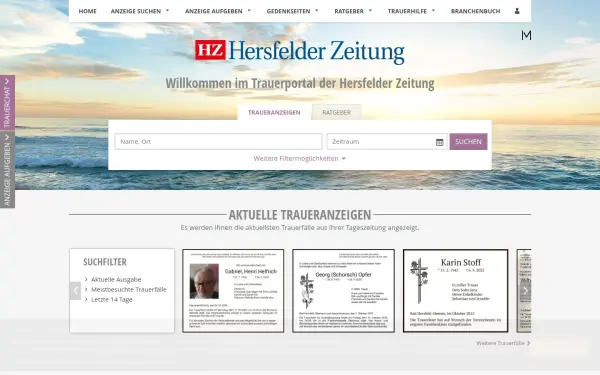 trauer.hersfelder-zeitung.de