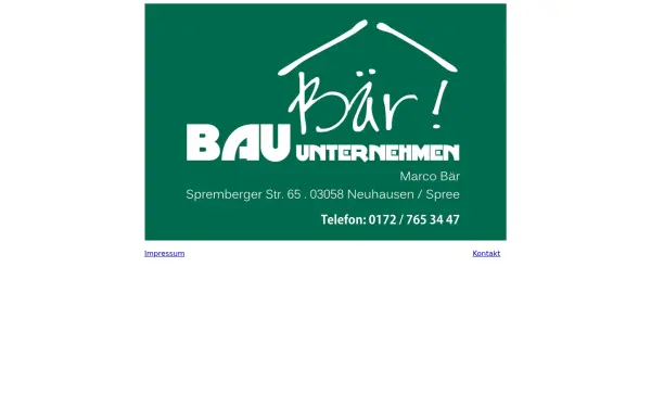 baer-bauunternehmen.de