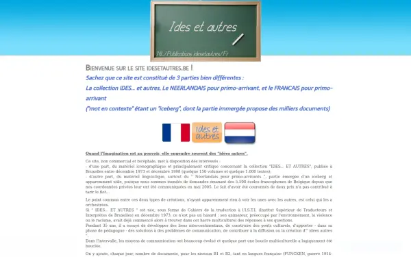 www.idesetautres.be
